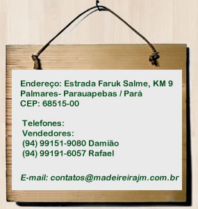 Madeireira JM em Parauapebas